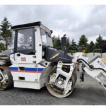 Compacteur Bomag Walec drogowy + Siewnik 154 AP