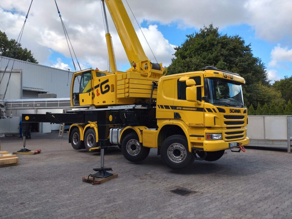 Grue mobile Euro 5 Volvo LIEBHERR LTF FM 480