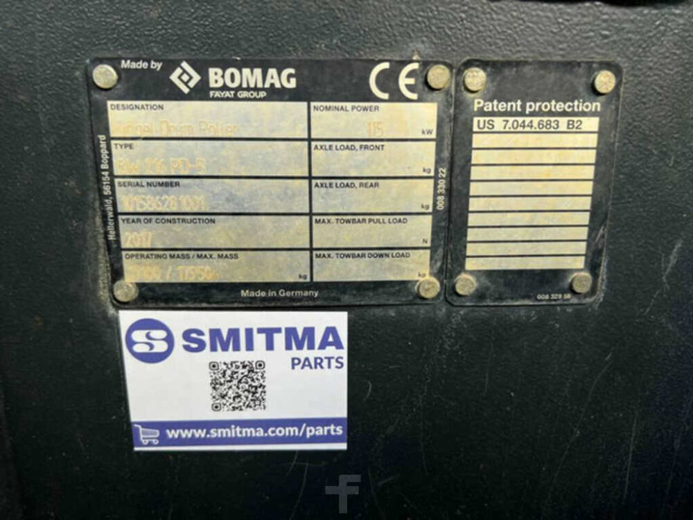 BOMAG Compacteur BW216PD-5 monocylindre – Image 7