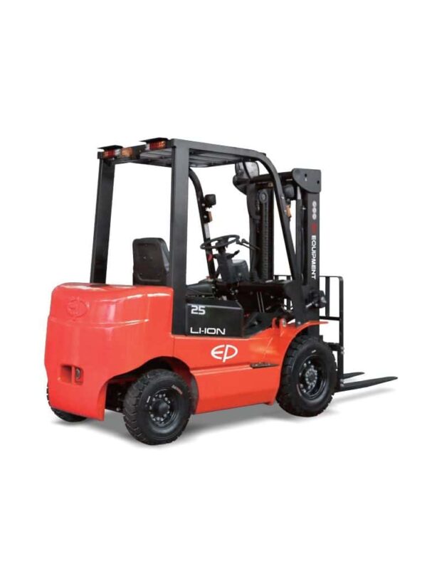 Chariot élévateur 2T5 électrique levée 3m 4 roues