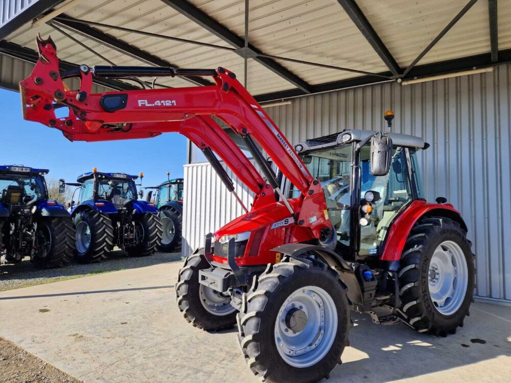 Tracteur 5711s Massey Ferguson – Image 2