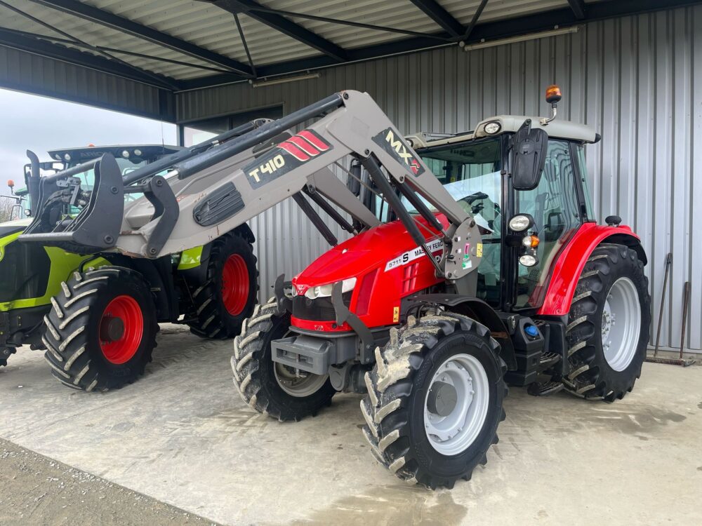 Tracteur 5711s Ferguson Massey – Image 2